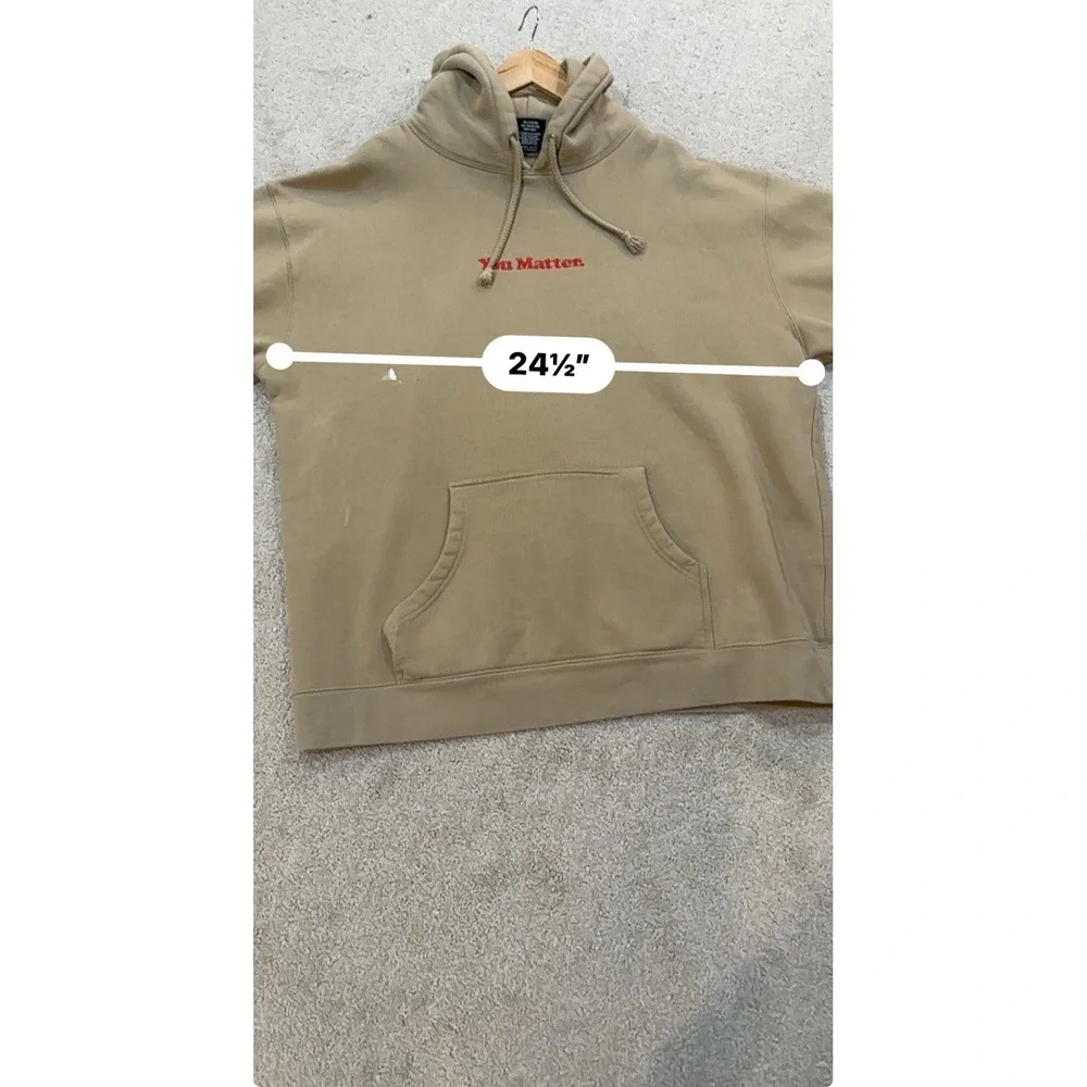 You‎ Matter Brown Hoodie Demetrius Harmon Size 2XL